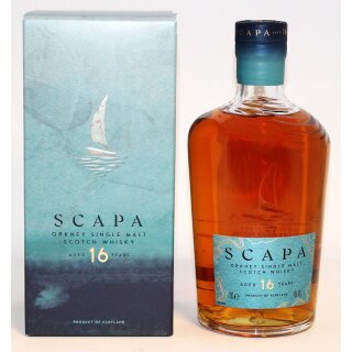 Scapa Single Malt  Whisky 16 Jahre