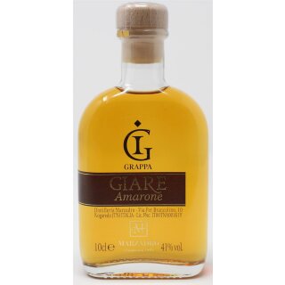 Marzadro Grappa Giare Amarone 0,1