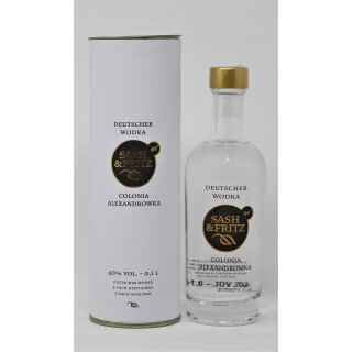 Sash & Fritz  Deutscher Wodka 0,1 Liter