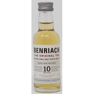 BenRiach The Original Ten Single Malt Whisky 5cl