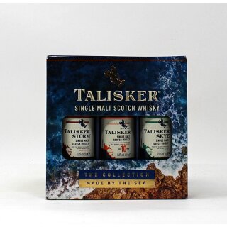 Talisker Single Malt  Whisky 3er Pack 3x5cl