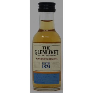 The Glenlivet Founders Reserve Single Malt 0,05l