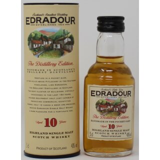 Edradour Single Malt Scotch Whisky 10 Jahre Mini