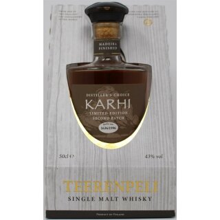 Teerenpeli Single Malt Whisky Karhi Distillers Choice