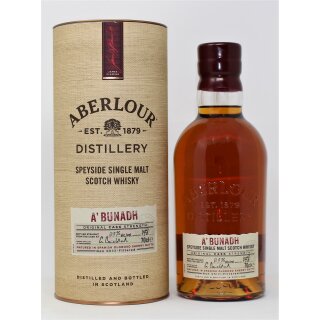 Aberlour Abunadh Cask Strength Batch 62