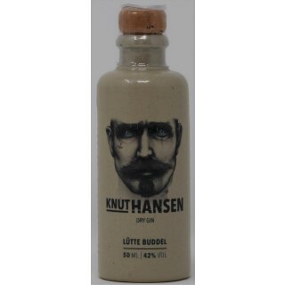 Knut Hansen Dry Gin Lütte Buddel 5cl