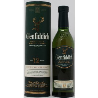 Glenfiddich Single Malt 12 Jahre 0,2l