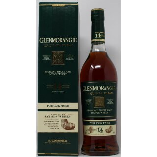 Glenmorangie The Quinta Ruban Port Casks Finish 14 Jahre