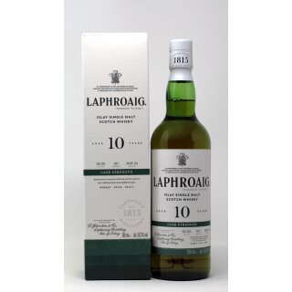 Laphroaig 10 Jahre Cask Strength Single Malt Whisky