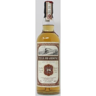 Tullibardine Single Malt Whisky 26 Jahre  49,9%vol.
