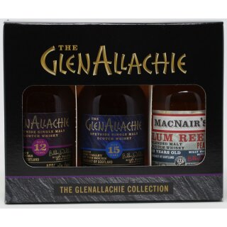 The GlenAllachie Collection 3x 5cl Whisky