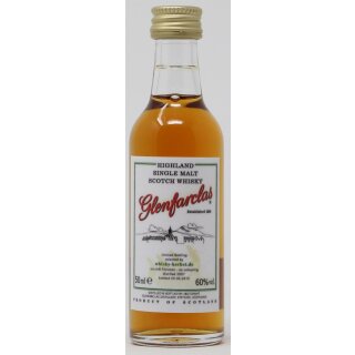 Glenfarclas Single Malt Whisky 2007 60%vol. 5cl...