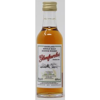 Glenfarclas Single Malt Whisky  2007 60%vol. 5cl Whiskyherbst