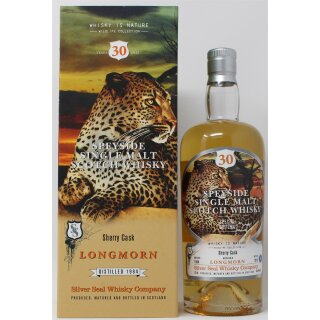 Longmorn Single Malt Scotch Whisky Silver Seal  1984 30 Jahre