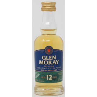 Glen Moray Single Malt 12 Jahre 5cl