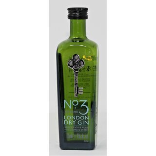 London No 3  Dry Gin 0,1 l