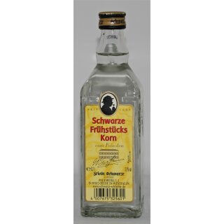Schwarze Frühstückskorn