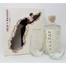 Raasay Hebridean Gin mit 2 Bechergläsern