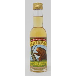 Bärenfang Ostpreussischer Honig Liqueur 4cl