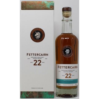 Fettercairn Single Malt Whisky 22 Jahre