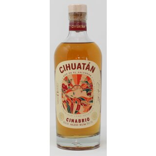 Cihuatan Rum Cinabrio 12 Jahre