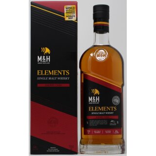 M&H Elements Single Malt Whisky Sherry Cask