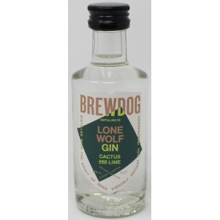LoneWolf Cactus Lime Gin 5cl