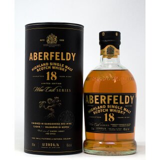 Aberfeldy Single Malt 18 Jahre Sangiovese Finish