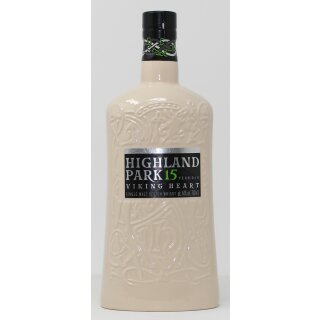 Highland Park Single Malt 15 Jahre weiße Flasche!