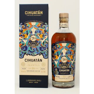 Cihuatan Nantli Rum 20 Jahre