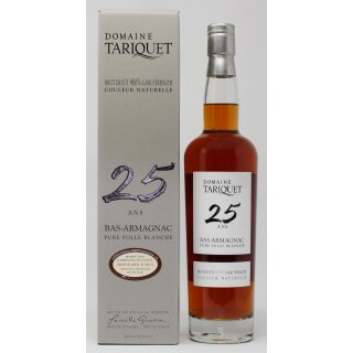 Bas Armagnac Domaine Tariquet 25 Jahre Pure Folle Blanche