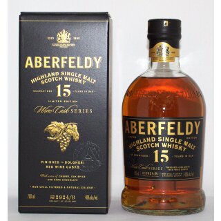 Aberfeldy Single Malt 15 Jahre Bolgheri Red Wine Cask