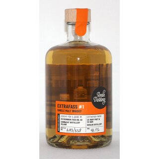 Extrafass Kollektion #1 Finish in Ruby Port und Rumfass