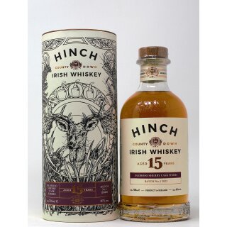 Hinch Irish Whiskey 15 Jahre Oloroso Sherry Cask Finish