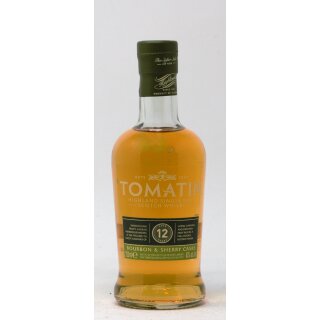 Tomatin Single Malt 12 Jahre 0,2L