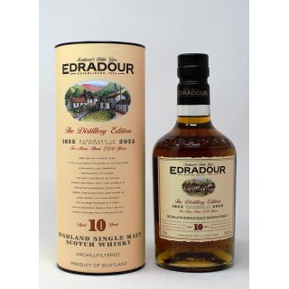 Edradour 10 Jahre Single Malt Whisky - 200 Years Edition