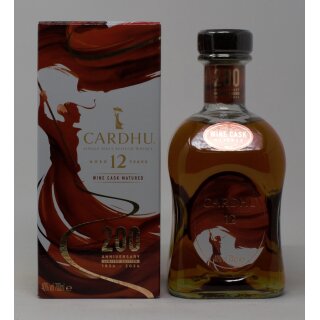 Cardhu 12 Jahre Single Malt Whisky 200th Anniversary Edition