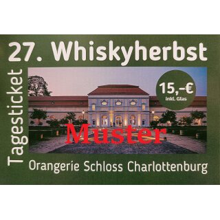 Whiskyherbst 2026 Tageskarte