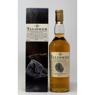 Talisker 10 Jahre Single Malt Whisky alte Ausstattung von 2000