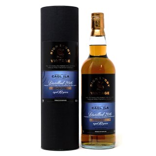 Caol Ila 10 Jahre Single Malt Whisky Signatory Vintage