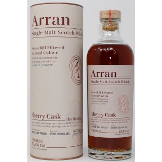 The Arran Single Malt Scotch Whisky Sherry Cask Bodega