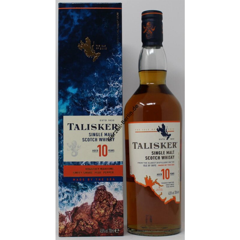 Talisker Single Malt Scotch 10 Jahre, 41,00 €