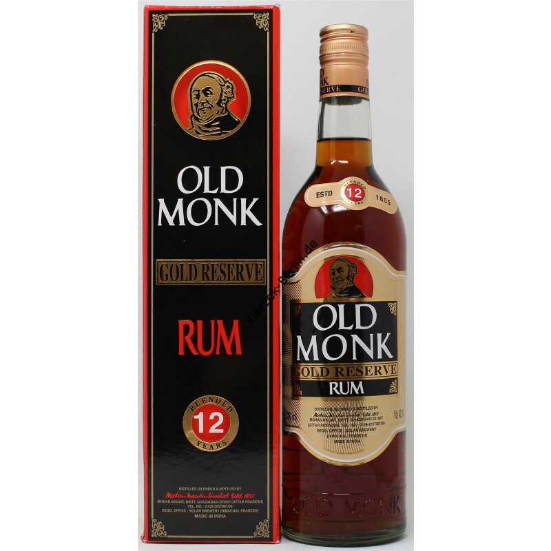 Old Monk Rum Gold Reserve 12 Jahre, 23,50