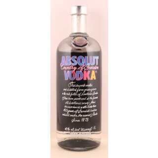 Absolut Vodka Country of Sweden Edition