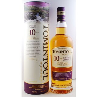 Tomintoul Single Malt Scotch Whisky 10 Jahre