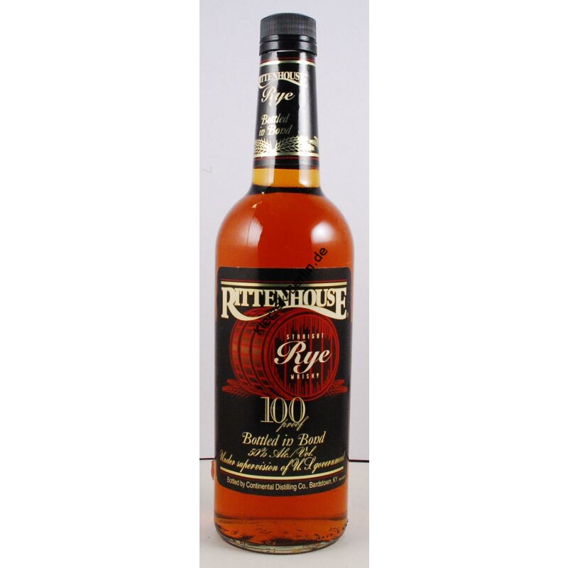 Rittenhouse Straight Rye Bottled in Bond