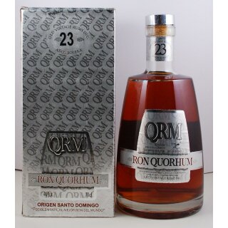 Ron Quorhum QRM 23 Anos Solera