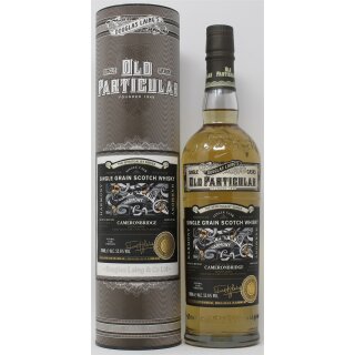 Old Particular Cameronbridge Single Grain Whisky 1991 28 Jahre